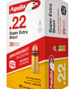 500rds of Aguila 22 Short Ammunition SuperExtra 1B222110 High Velocity 29 Grain Copper Plated Round Nose