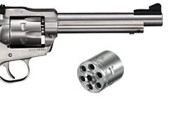 Not only is it chambered for affordable .22 LR ammo, the Ruger Wrangler Single-Action Rimfire Revolve For Sale Online is the perfect sidearm.