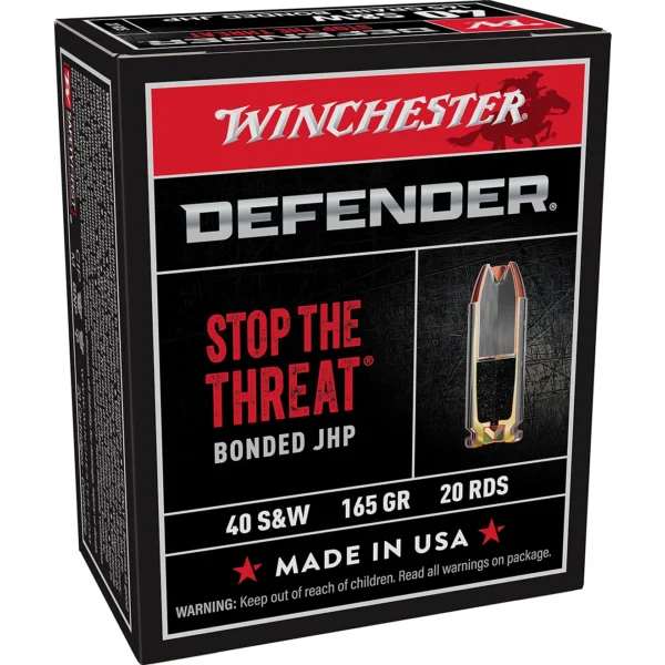 Winchester Bonded PDX1 .40 Smith & Wesson 165-Grain