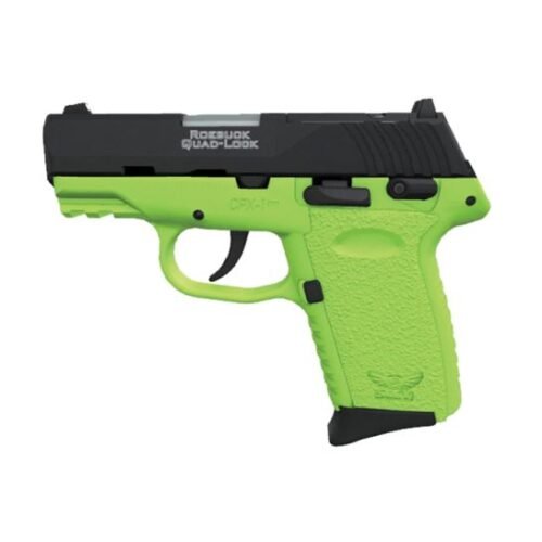 SCCY CPX-1 RDR Gen 3 9mm 3.10" 10+1rds, Lime Green - CPX1CBLGRDRG3