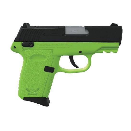SCCY CPX-1 RDR Gen 3 9mm 3.10" 10+1rds, Lime Green - CPX1CBLGRDRG3