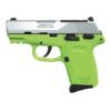 SCCY CPX-1 RDR Gen 3 9mm 3.10" 10+1rds, Lime Green - CPX1TTLGRDRG3