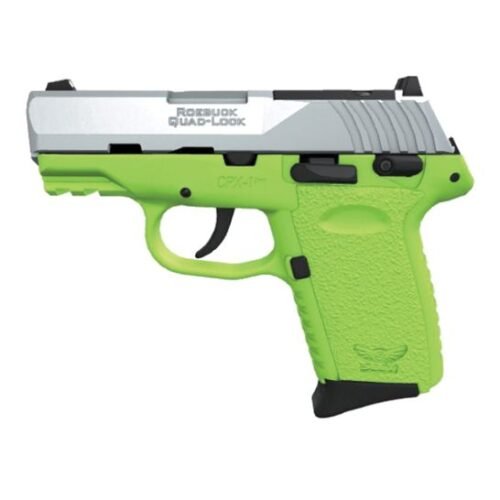 SCCY CPX-1 RDR Gen 3 9mm 3.10" 10+1rds, Lime Green - CPX1TTLGRDRG3