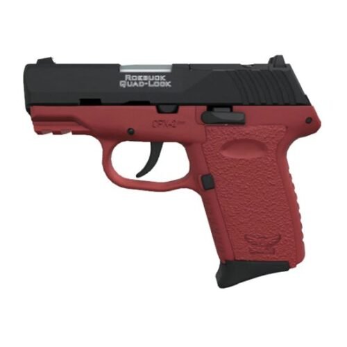 SCCY CPX-2 Gen 3 9mm 3.10" 10+1rds, Crimson Red - CPX2CBCRG3