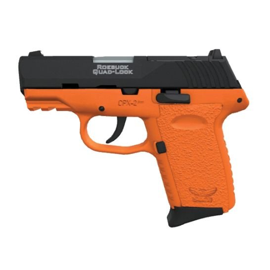 SCCY CPX-2 Gen 3 9mm 3.10" 10+1rds, Orange - CPX2CBORG3