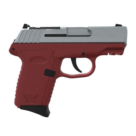 SCCY CPX-2 RDR Gen 3 9mm 3.10" 10+1rds, Crimson Red - CPX2TTCRRDRG3