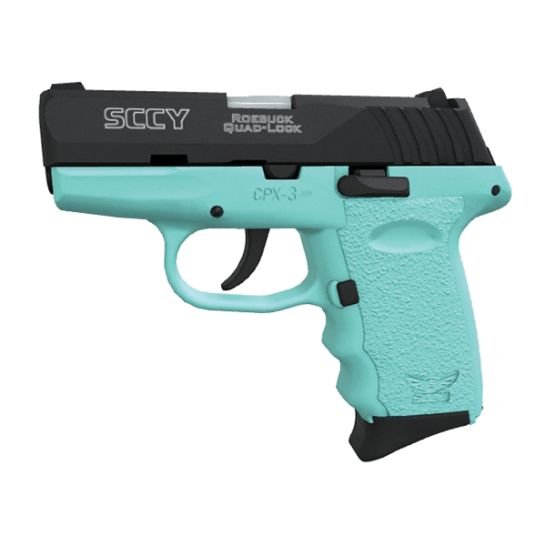 SCCY CPX-3 .380 ACP 2.96" 10+1rds, SCCY Blue - CPX-3CBSB