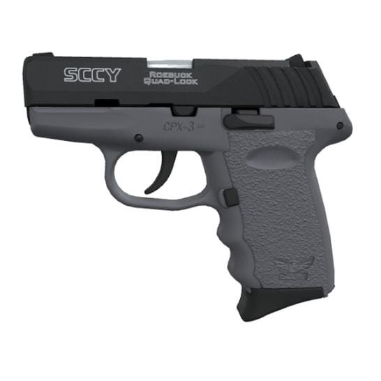 SCCY CPX-3 .380 ACP 2.96" 10+1rds, Sniper Gray - CPX-3CBSG