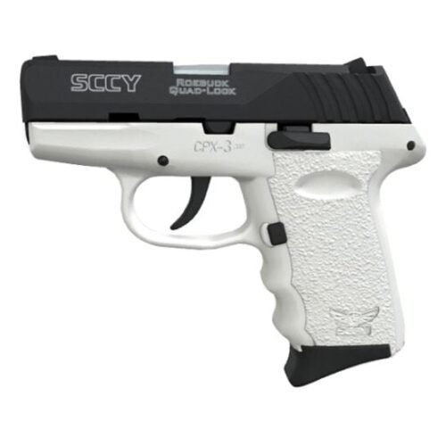 SCCY CPX-3 .380 ACP 2.96" 10+1rds, White - CPX-3CBWT