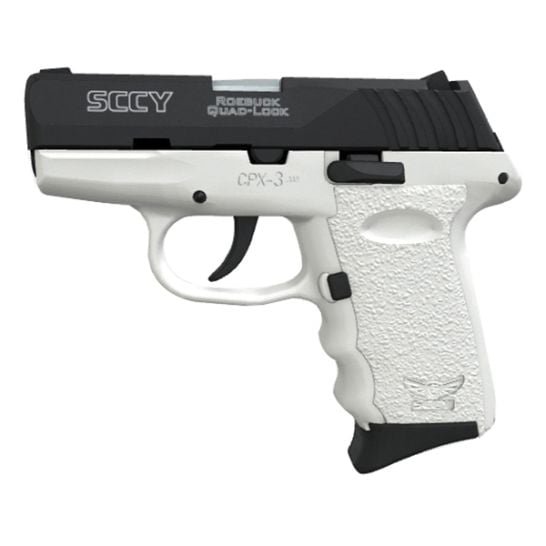144557_1.jpg SCCY CPX-3 .380 ACP 2.96" 10+1rds, White - CPX-3CBWT