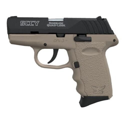 144558_1.jpg SCCY CPX-3 .380 ACP 2.96" 10+1rds, Flat Dark Earth - CPX-3CBDE
