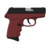 SCCY CPX-3 .380 ACP 2.96" 10+1rds, Crimson Red - CPX-3CBCR