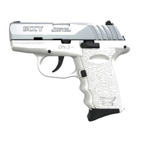 SCCY CPX-3 .380 ACP 2.96" 10+1rds, White - CPX-3TTWT