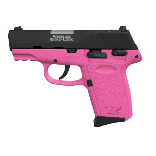 SCCY CPX-1 RDR Gen 3 9mm 3.10" 10+1rds, Pink - CPX1CBPKRDRG3