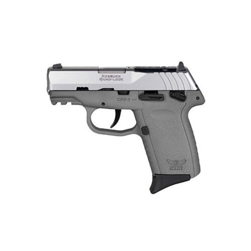 SCCY CPX-1 9mm Pistol 3.1" 10rd SS/Gray - CPX1TTSGRDRG3