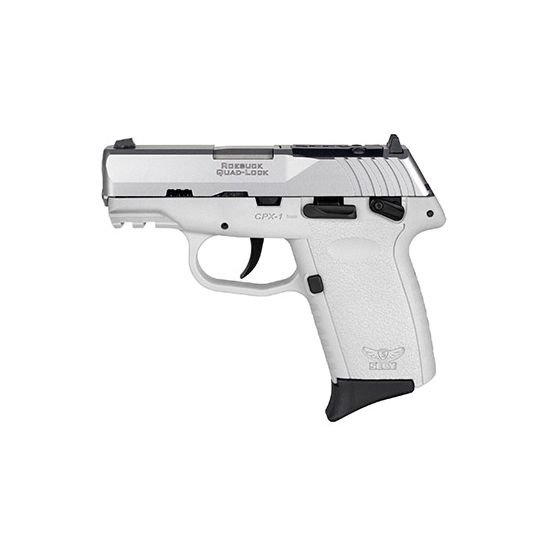 51655126880.jpg SCCY CPX-1 9mm Pistol 3.1" 10rd, SS/White - CPX1TTWTRDRG6