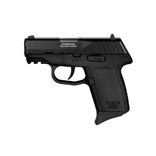 SCCY CPX-2 9mm Pistol 3.1" 10rd, Black/Black - CPX2CBBKG3