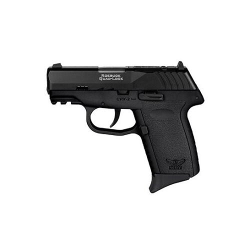 SCCY CPX-2 9mm Pistol 3.1" 10rd, Black/Black - CPX2CBBKRDRG3
