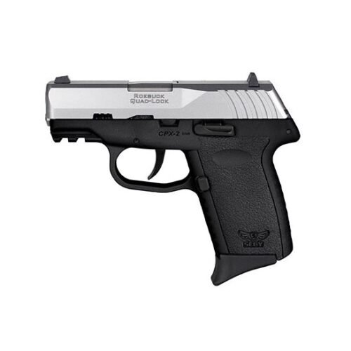 SCCY CPX-2 9mm Pistol 3.1" 10rd, SS/Black - CPX2TTBKG3