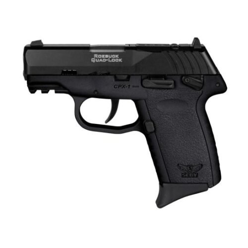 SCCY CPX-1 Gen3 9mm Pistol 3.1" 10rd, Black - SCCYCPX1CBBKRDRG3