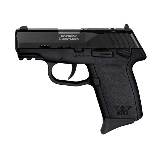SCCY CPX-1 Gen3 9mm Pistol 3.1" 10rd, Black - SCCYCPX1CBBKRDRG3