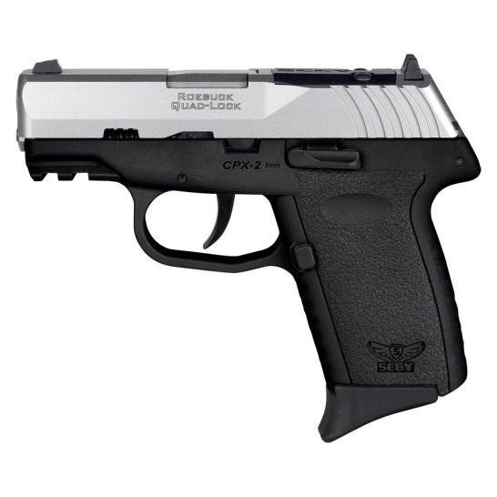 SCCY CPX-2 9mm 3.1" SS/BLK 10rd - CPX-2TTBKRDRG3