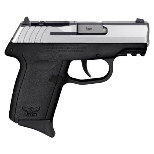 SCCY CPX-2 9mm 3.1" SS/BLK 10rd - CPX-2TTBKRDRG3