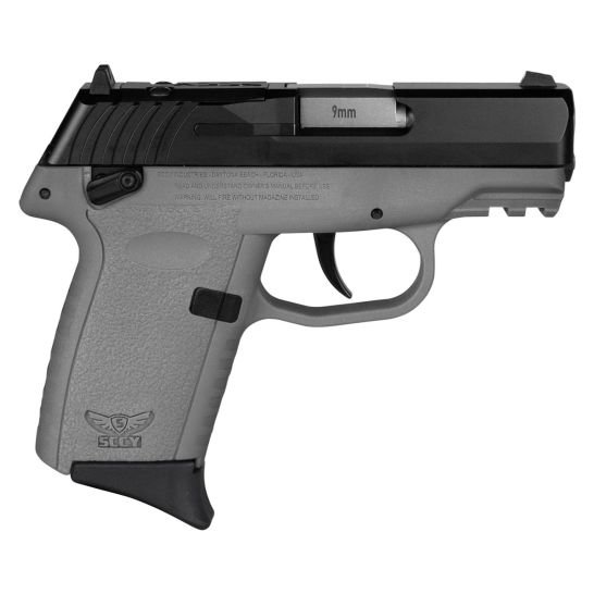 SCCY CPX-1 Gen 3 9mm 3.1" 10rd, Black/Grey - CPX-1CBSGRDRG3