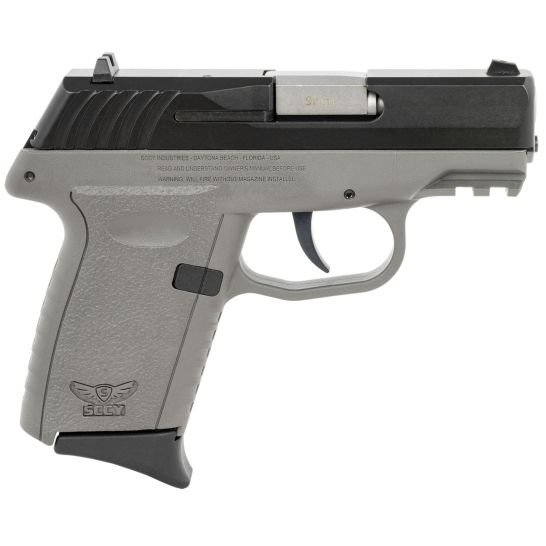 SCCY CPX-2 Gen 3 9mm 3.1" 10rd, Black/Grey - CPX-2CBSGG3