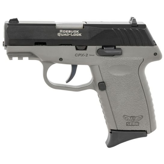 SCCY CPX-2 Gen 3 9mm 3.1" 10rd, Black/Grey - CPX-2CBSGG3