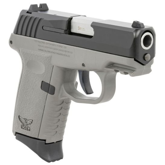 SCCY CPX-2 Gen 3 9mm 3.1" 10rd, Black/Grey - CPX-2CBSGG3