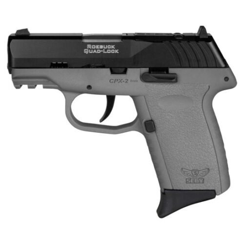 SCCY CPX-2 Gen 3 9mm 3.1" 10rd, Black/Grey - CPX-2CBSGRDRG3