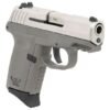 SCCY CPX-2 Gen 3 9mm 3.1" 10rd, Silver/Grey - CPX-2TTSGG3