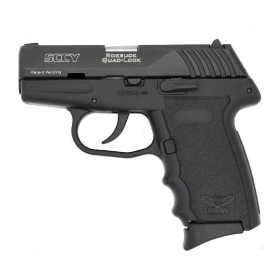 SCCY CPX-3 .380 ACP Pistol, Blk - CPX3CB