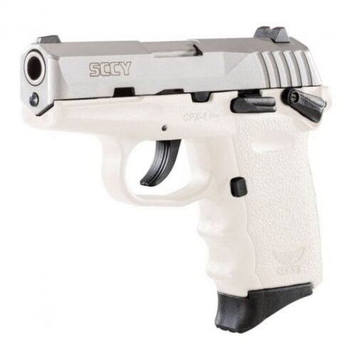 774480-SCCY_CPX_1_9mm_Pistol_White-CPX1TTWT.jpg SCCY CPX-1 9mm Pistol, White - CPX1TTWT