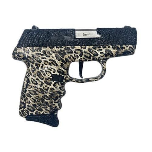 SCCY DVG-1 9mm 3.10" Compact Pistol 10rds, Black Leopard - Sleek and Powerful - DVG1PBLP