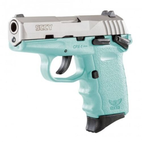SCCY-CPX-1-9mm-Stainless-Blue-Pistol-With-Safety-CPX-1TTSB.jpg SCCY CPX-1 9mm Stainless / Blue Pistol with Safety - CPX 1TTSB