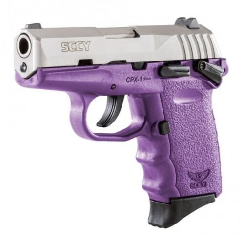 SCCY-CPX-1-9mm-Stainless-Purple-Pistol-With-Safety-CPX-1TTPU.jpg SCCY CPX-1 9mm Stainless / Purple Pistol with Safety - CPX 1TTPU