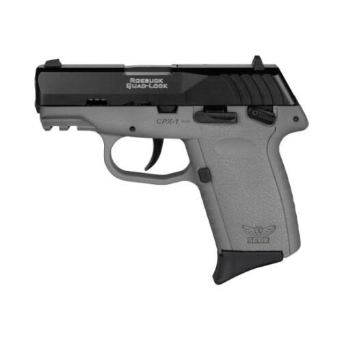 SCCYCPX-1CBSGG3_1_HR.jpg SCCY CPX-1 Gen 3 9mm Pistol, 3.1" Barrel, 3 Dot Sights, Black, Gray - CPX1CBSGG3