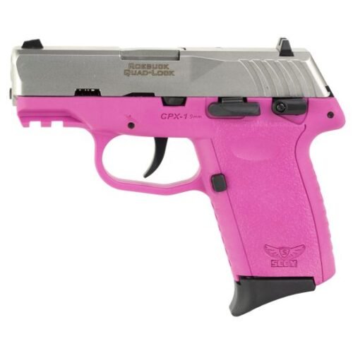 SCCYCPX-1TTPKG3_1_HR.jpg SCCY CPX-1 Gen 3 9mm Pistol, 3.1" Barrel, 3 Dot Sights, Pink, Silver - CPX1TTPKG3
