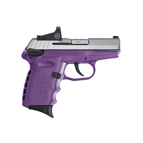 SCCY CPX-1RD 9mm Pistol, Purple - CPX-1TTPURD