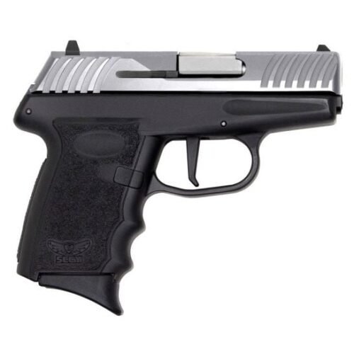 SCCY DVG-1 9mm Pistol, Stainless/Black - DVG-LTT