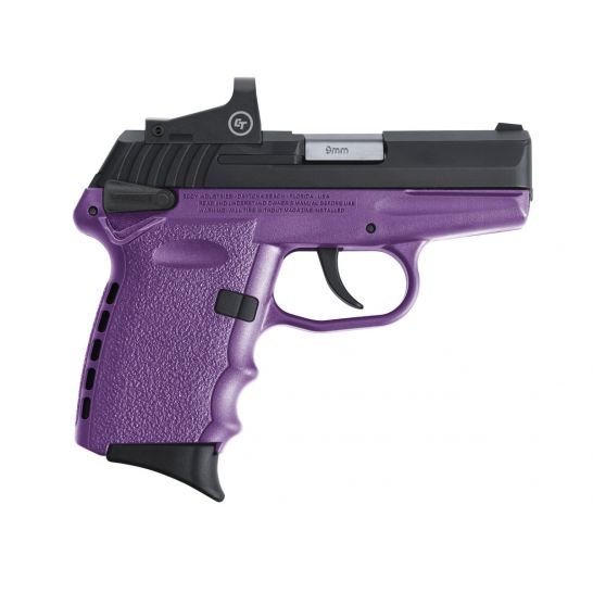 SCCY CPX-1RD 9mm Pistol, Purple - CPX-1CBPURD