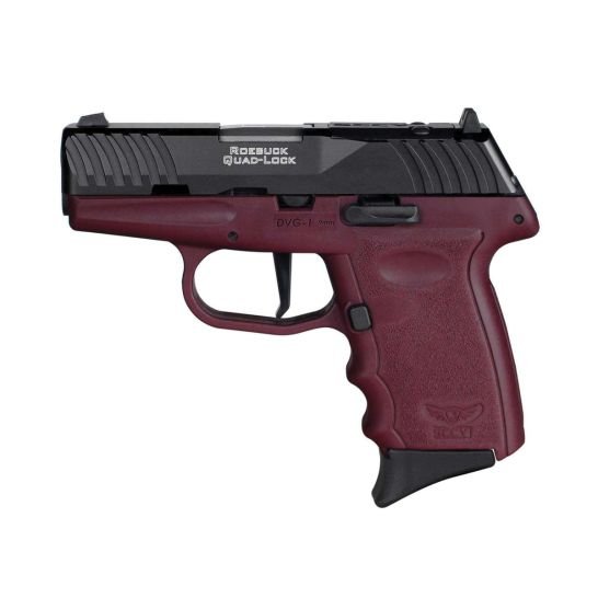 SCCY DVG-1 RD 9mm 3.10" 10rds, Crimson
