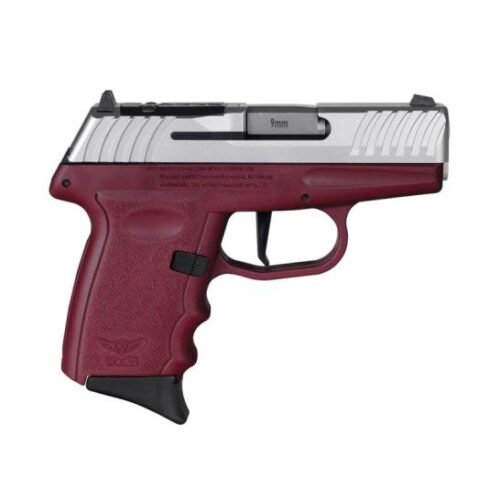 SCCY DVG-1 RD 9mm 3.10" 10rds, Crimson