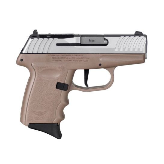 SCCY DVG-1 RD 9mm 3.10" 10rds, Flat Dark Earth