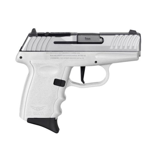 SCCY DVG-1 RD 9mm 3.10" 10rds, White